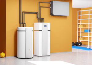 image of a modern heating system for a home