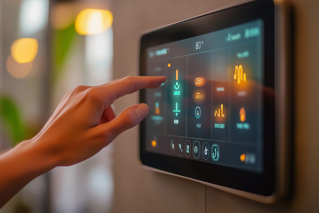 smart thermostat energy usage tracking